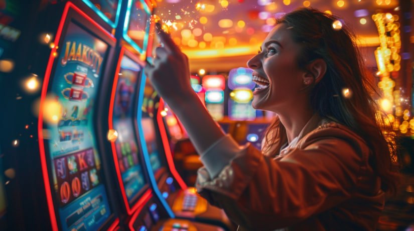 Studio live dealer dengan multi-kamera menampilkan meja blackjack dan dealer profesional